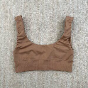 Skims Ribbed Scoop Bralette Bra XS